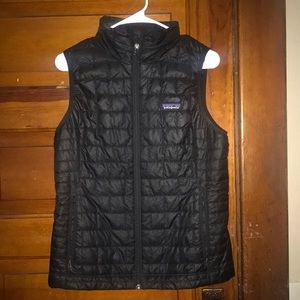 Black Patagonia Nano Puff Vest